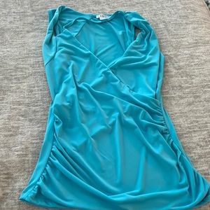 Venus turquoise suplice top. Small